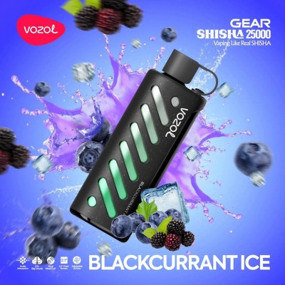 Vozol Gear 25000 Blackcurrant Ice